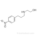 Éthanol, 2 - [[3- (4-nitrophényl) propyl] amino] - CAS 130634-09-2